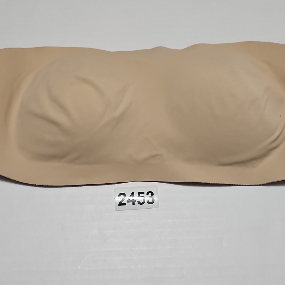 Aerie Light Tan Seamless Bandeau With Removable Pads Size L - Picture 8 of 8